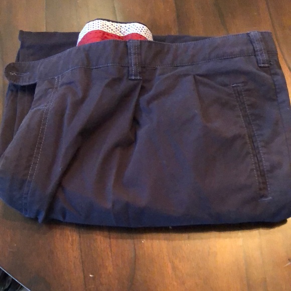 💙Saint Hilaire Classic cuff soft luxury pleated front chinos - Picture 1 of 12